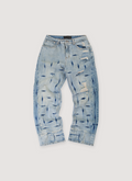 Who Decides War Gathered Distressed Denim Washed Indigo (Pre-Owned) Who Decides War Gathered Distressed Denim Washed Indigo (Pre-Owned) - Image 1 | Authenticated at Pieces Los Angeles