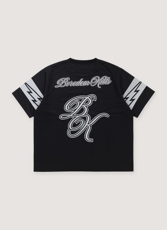 Boredom Kills BK Mesh Jersey Black