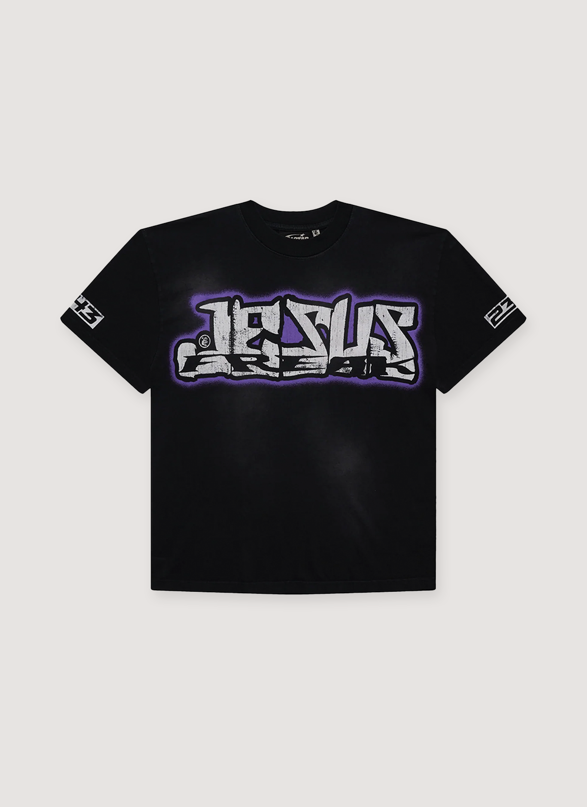 Hellstar Jesus Freak Tee Vintage Black