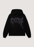 Revenge XXXtentacion Heartbreak Bejeweled Sweatshirt Black Purple Revenge XXXtentacion Heartbreak Bejeweled Sweatshirt Black Purple - Image 1 | Authenticated at Pieces Los Angeles
