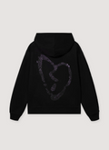 Revenge XXXtentacion Heartbreak Bejeweled Sweatshirt Black Purple Revenge XXXtentacion Heartbreak Bejeweled Sweatshirt Black Purple - Image 2 | Authenticated at Pieces Los Angeles