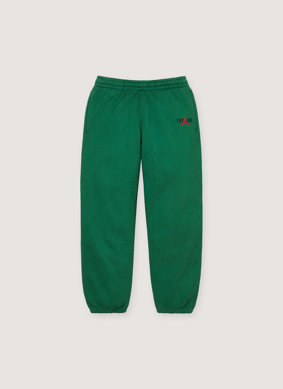 Supreme Jordan Sweatpants Green Supreme Jordan Sweatpants Green - Image 1 | Authenticated at Pieces Los Angeles