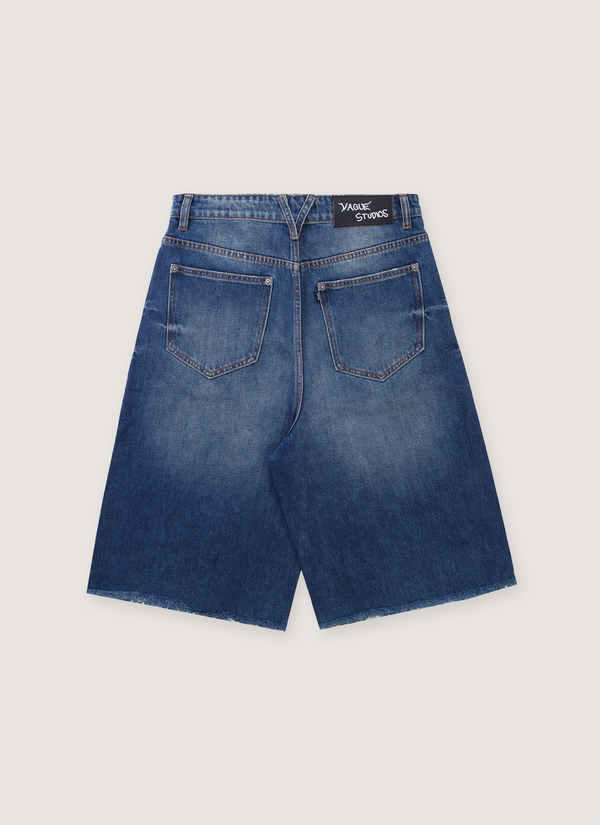 Vague Studios Studio Jorts Stones' Wash alternate view - Shop at Pieces Los Angeles