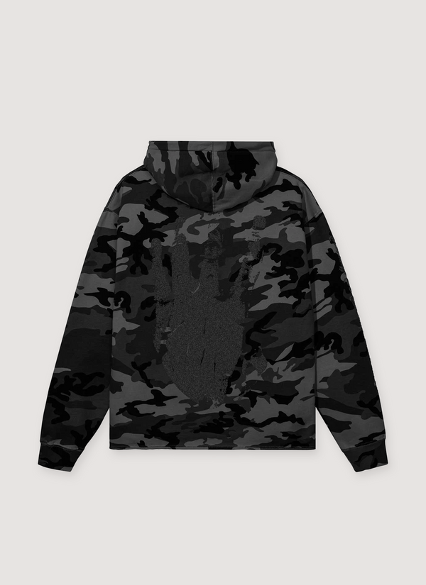 Revenge XXXtentacion 3M Kill Sweatshirt Black Camo alternate view - Shop at Pieces Los Angeles
