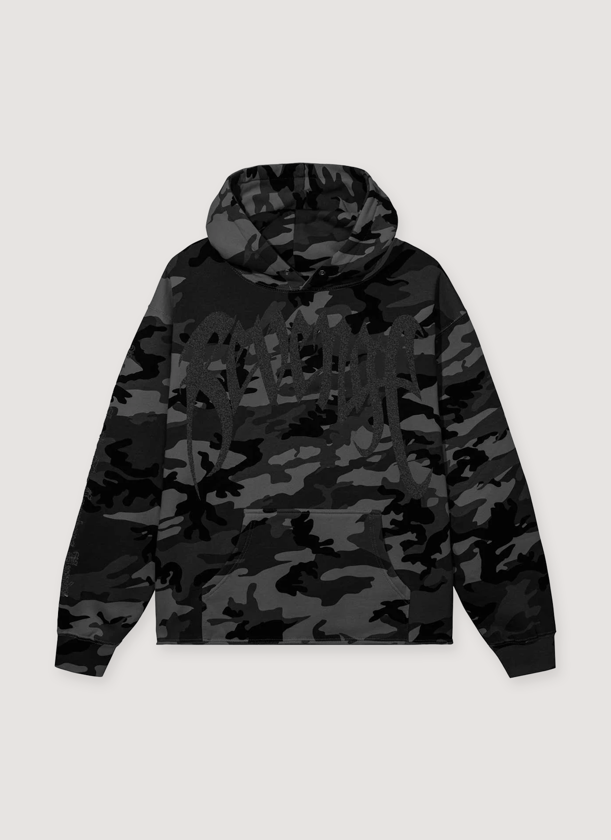 Revenge XXXtentacion 3M Kill Sweatshirt Black Camo Revenge XXXtentacion 3M Kill Sweatshirt Black Camo - Image 1 | Authenticated at Pieces Los Angeles