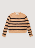Basketcase Gallery Slink Sweater Tan Black Basketcase Gallery Slink Sweater Tan Black - Image 1 | Authenticated at Pieces Los Angeles