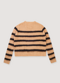 Basketcase Gallery Slink Sweater Tan Black Basketcase Gallery Slink Sweater Tan Black - Image 2 | Authenticated at Pieces Los Angeles