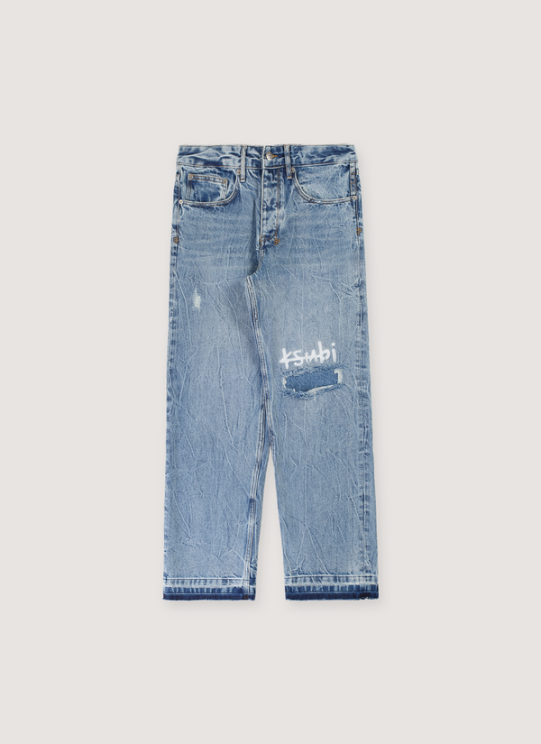 Ksubi Anti K Public Thrashed 1999 Blue Ksubi Anti K Public Thrashed 1999 Blue - Authenticated Jeans | Pieces Los Angeles