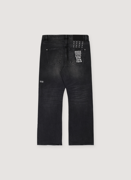Ksubi Bronko Emblem Jeans Black