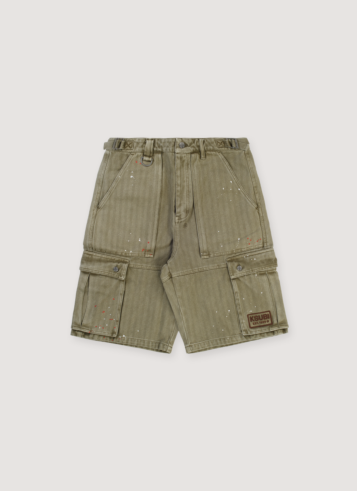 Ksubi Trooper Cargo Shorts Militant Ksubi Trooper Cargo Shorts Militant - Image 1 | Authenticated at Pieces Los Angeles