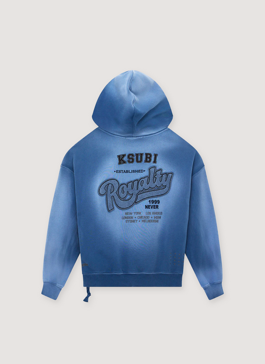 Ksubi Ace Ekcess Ink Fade Sweatshirt Dark Blue