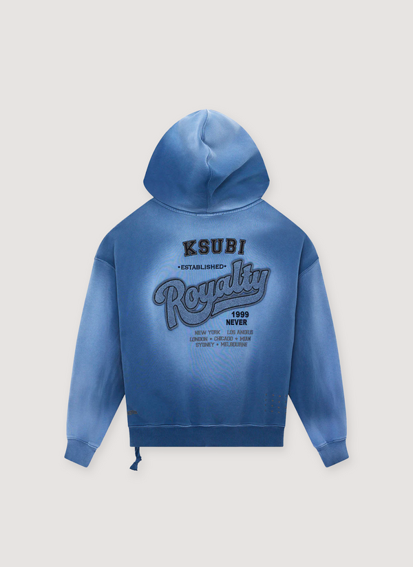 Ksubi Ace Ekcess Ink Fade Sweatshirt Dark Blue alternate view - Shop at Pieces Los Angeles