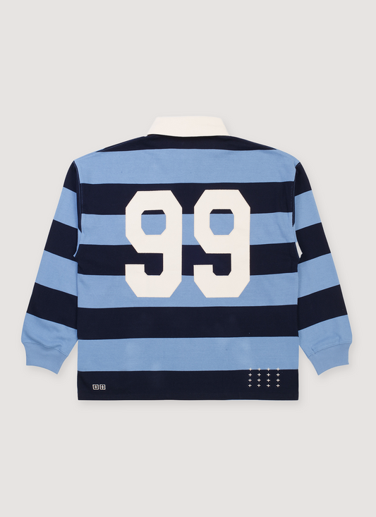 Ksubi Rugged Rugby Jersey Faded Ice