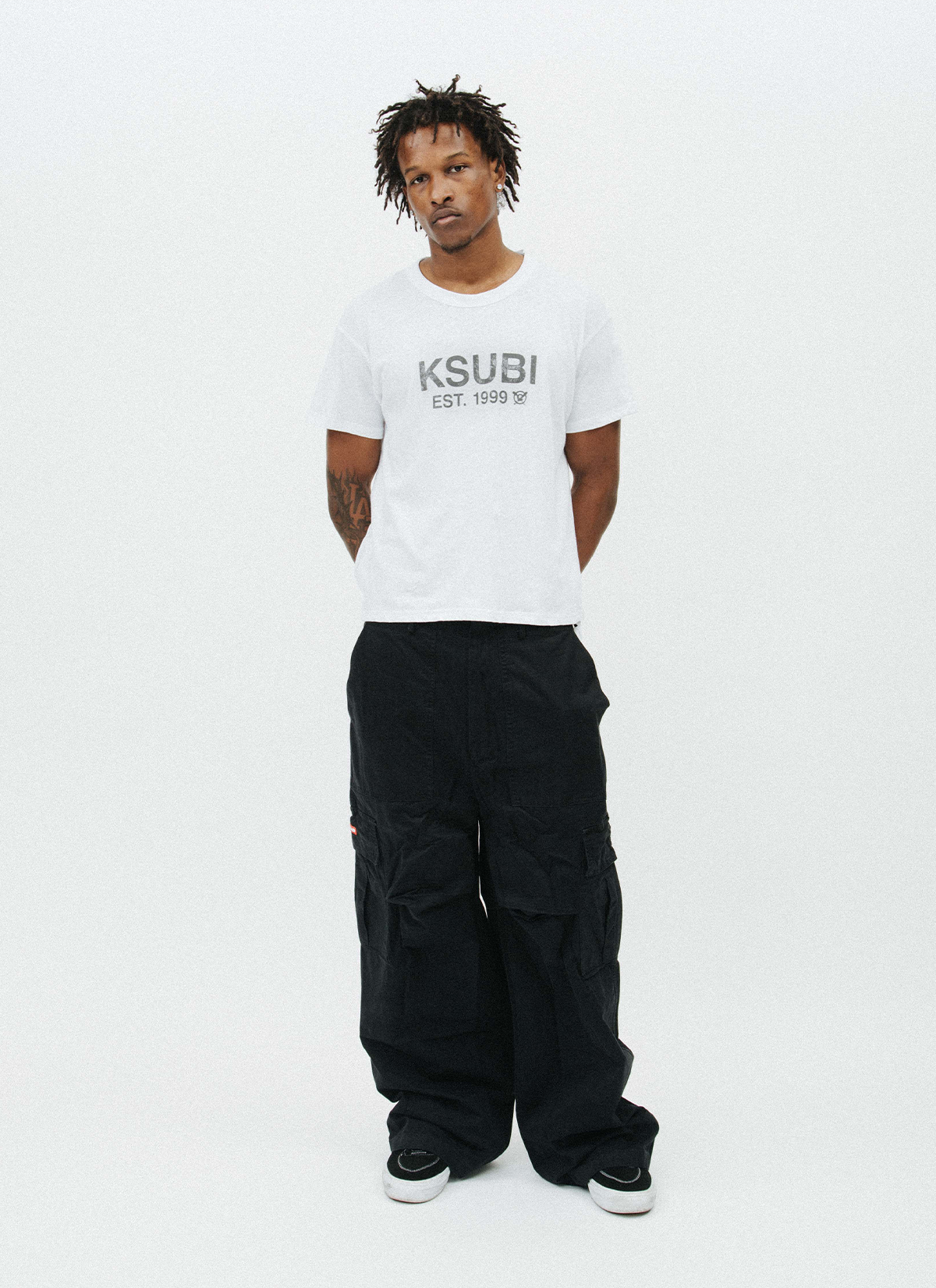Ksubi State Slub Sid Tee White Ksubi State Slub Sid Tee White - Image 3 | Authenticated at Pieces Los Angeles