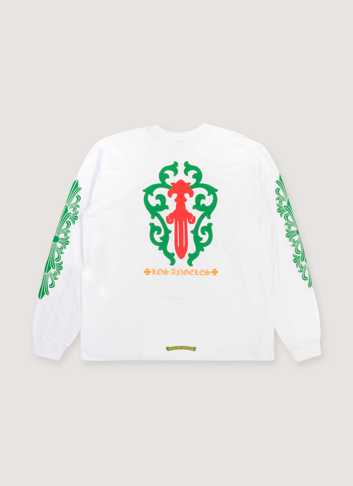Chrome Hearts LA Exclusive Dagger Longsleeve White Chrome Hearts LA Exclusive Dagger Longsleeve White - Image 2 | Authenticated at Pieces Los Angeles