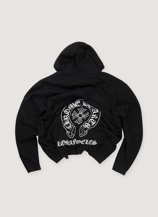 Chrome Hearts Los Angeles Horseshoe Zip Up Sweatshirt Black (Pre-Owned) alternate view - Shop at Pieces Los Angeles