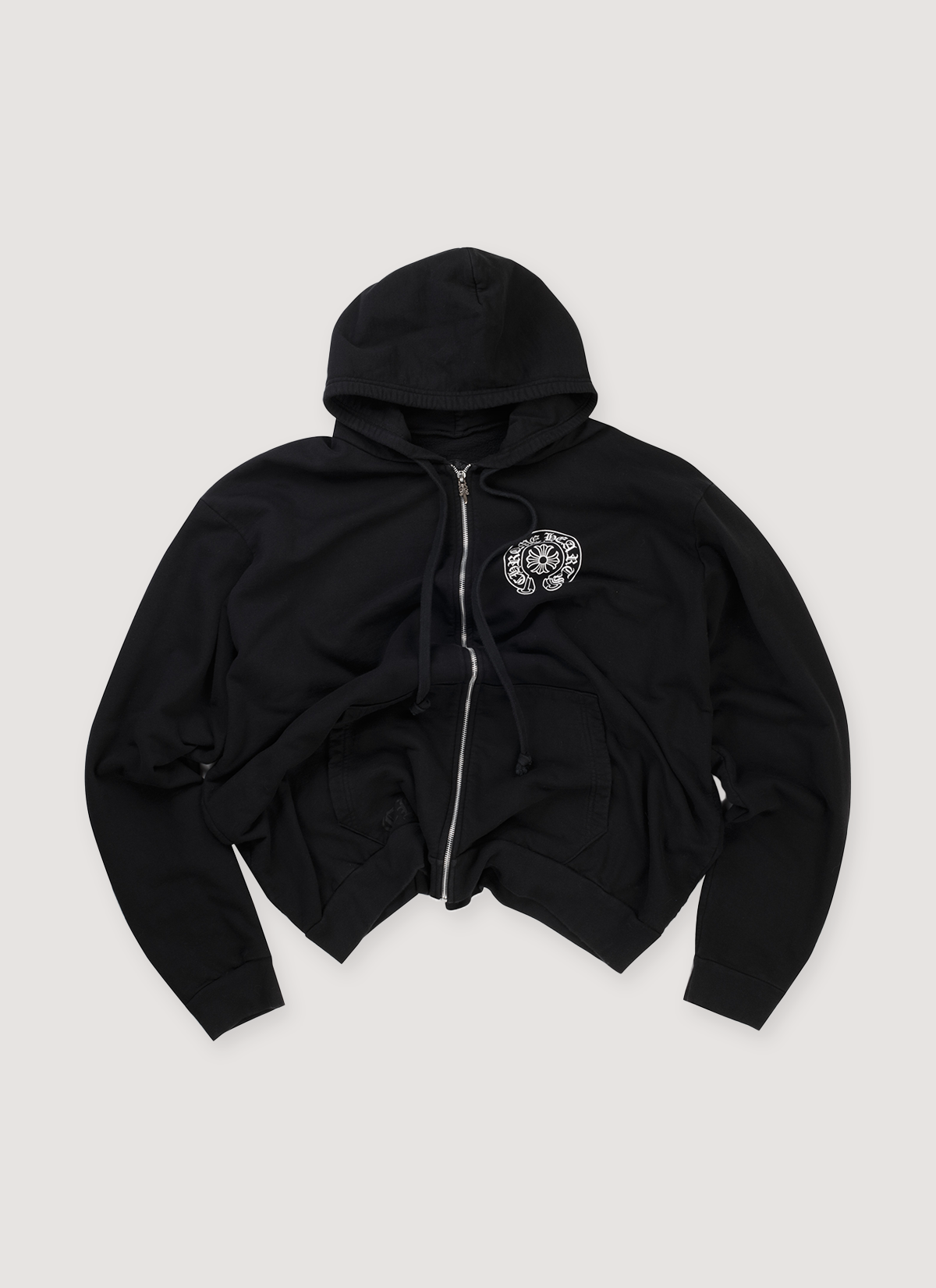 Chrome Hearts Los Angeles Horseshoe Zip Up Sweatshirt Black (Pre-Owned)