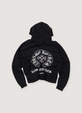 Chrome Hearts Los Angeles Horseshoe Zip Up Sweatshirt Black (Pre-Owned) Chrome Hearts Los Angeles Horseshoe Zip Up Sweatshirt Black (Pre-Owned) - Image 2 | Authenticated at Pieces Los Angeles
