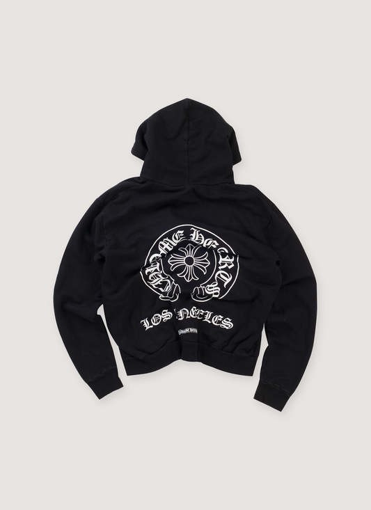 Chrome Hearts Los Angeles Horseshoe Zip Up Sweatshirt Black (Pre-Owned)
