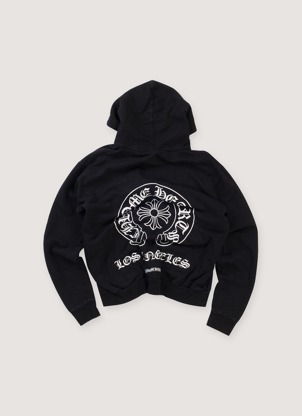 Chrome Hearts Los Angeles Horseshoe Zip Up Sweatshirt Black (Pre-Owned) alternate view - Shop at Pieces Los Angeles