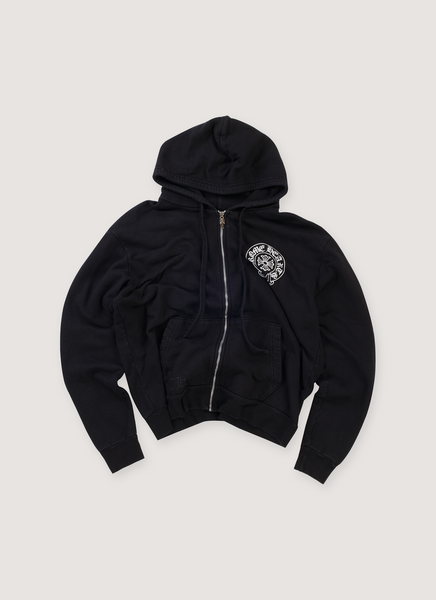 Chrome Hearts Los Angeles Horseshoe Zip Up Sweatshirt Black (Pre