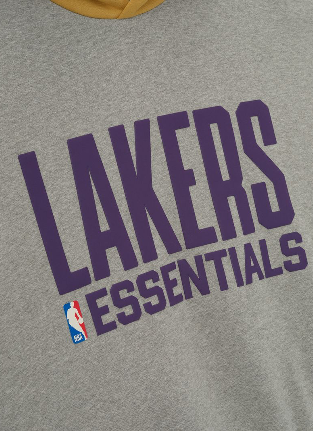 Essentials NBA Lakers Sport Sweatshirt Concrete Heather Essentials NBA Lakers Sport Sweatshirt Concrete Heather - Image 3 | Authenticated at Pieces Los Angeles