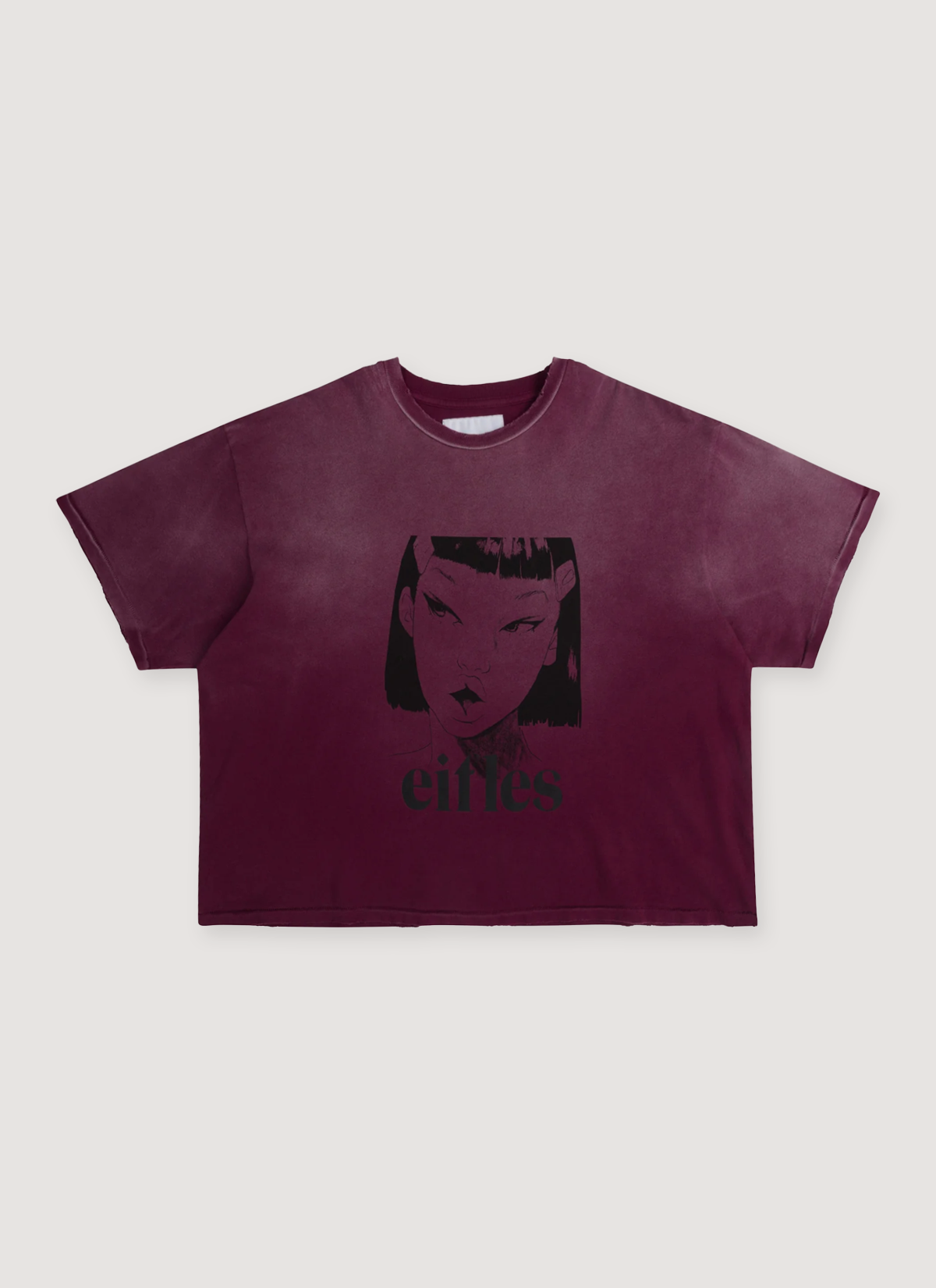 Eifles Lana Tee Vintage Maroon Eifles Lana Tee Vintage Maroon - Image 1 | Authenticated at Pieces Los Angeles