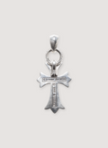 Chrome Hearts Large Cross With Bale Pendant Silver Chrome Hearts Large Cross With Bale Pendant Silver - Image 2 | Authenticated at Pieces Los Angeles