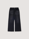 Basketcase Gallery LAX Flair Denim Black Basketcase Gallery LAX Flair Denim Black - Image 1 | Authenticated at Pieces Los Angeles