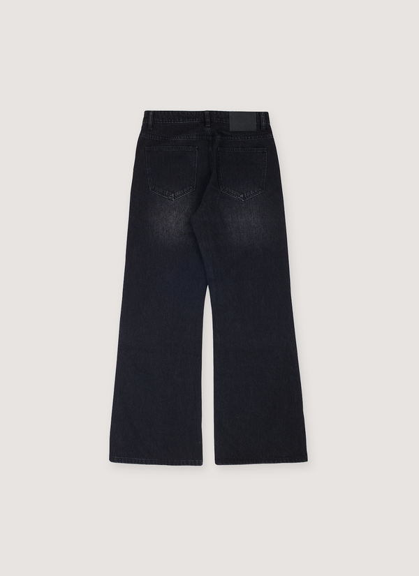 Basketcase Gallery LAX Flair Denim Black alternate view - Shop at Pieces Los Angeles