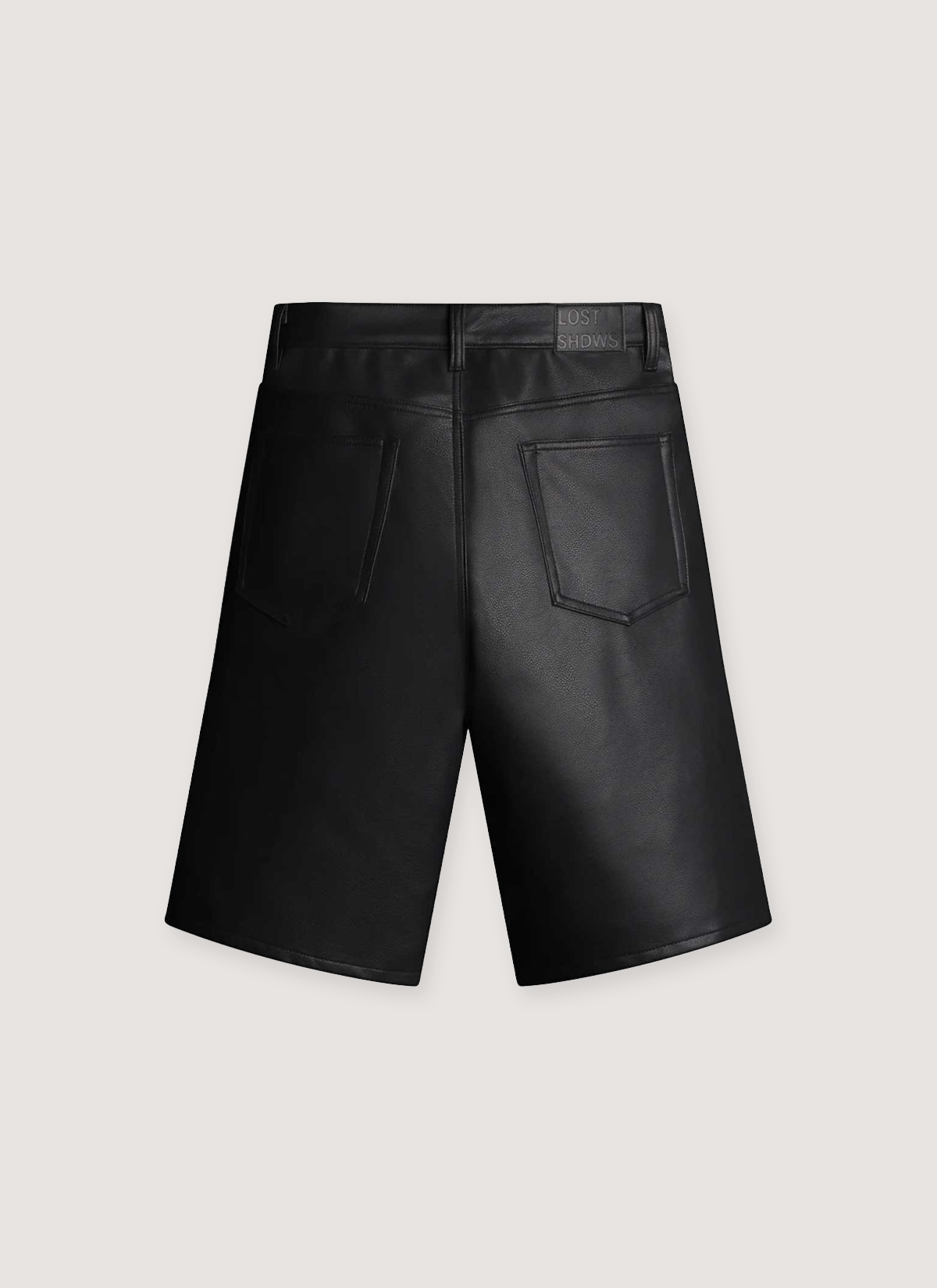 Lost SHDWS Leather Shorts Lost SHDWS Leather Shorts - Image 3 | Authenticated at Pieces Los Angeles