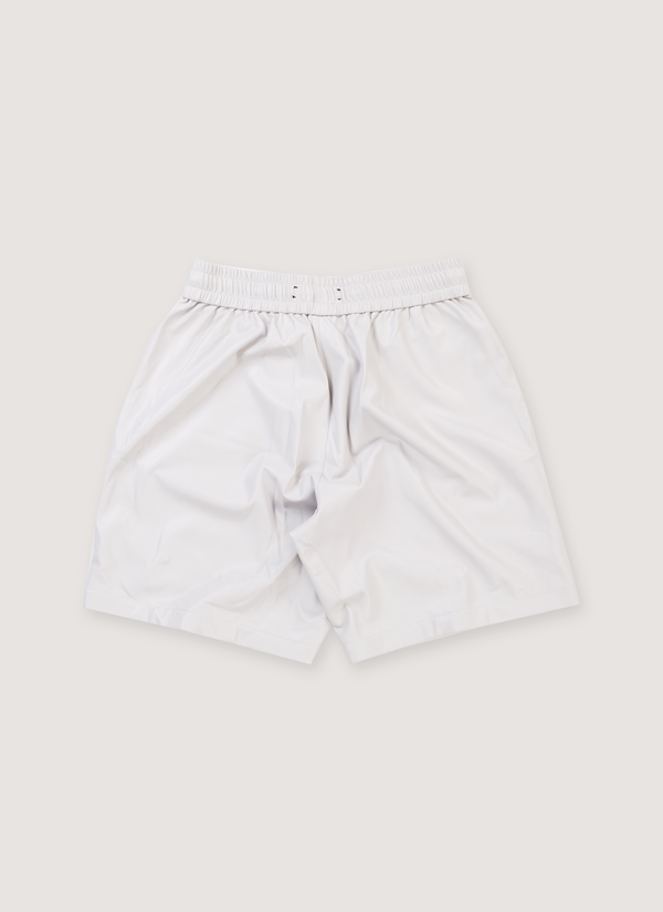 Amiri Leather Shorts White (Pre-Owned) alternate view - Shop at Pieces Los Angeles