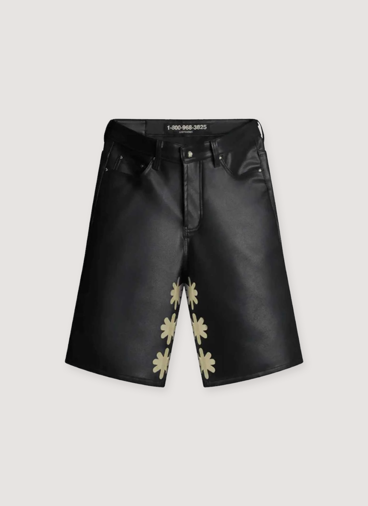Lost SHDWS Leather Shorts