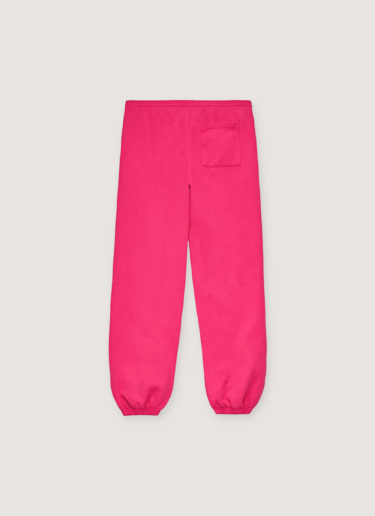 Sp5der Worldwide Legacy Sweatpants Pink Black cuffed
