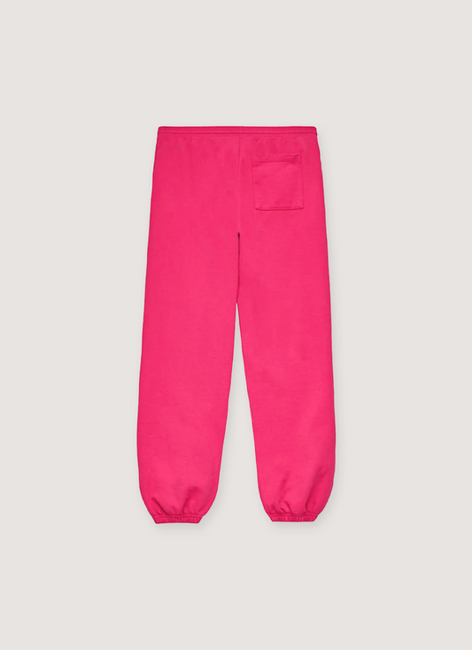 Sp5der Worldwide Legacy Sweatpants Pink Black