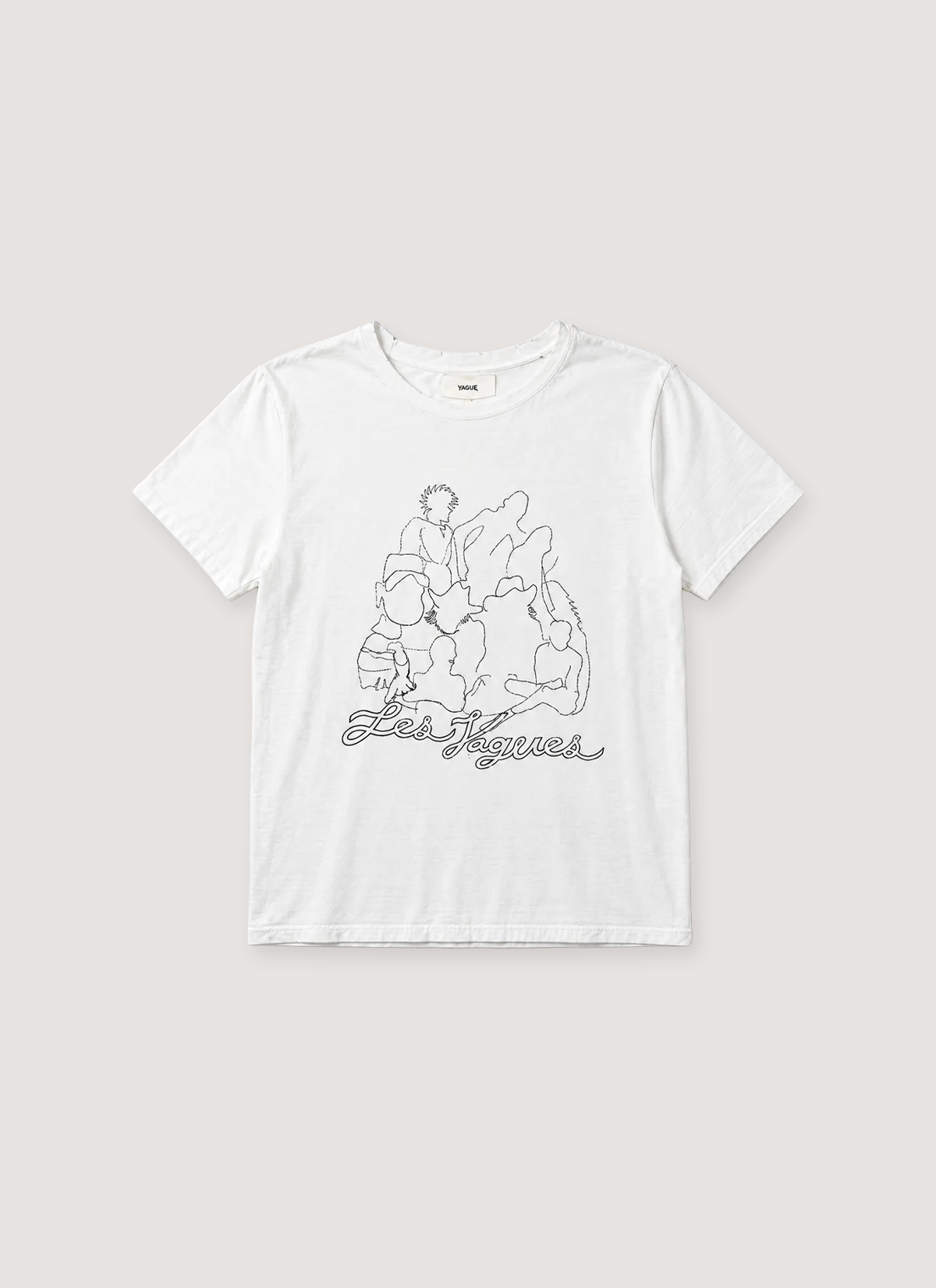 Vague Studios Les Vagues Tee White