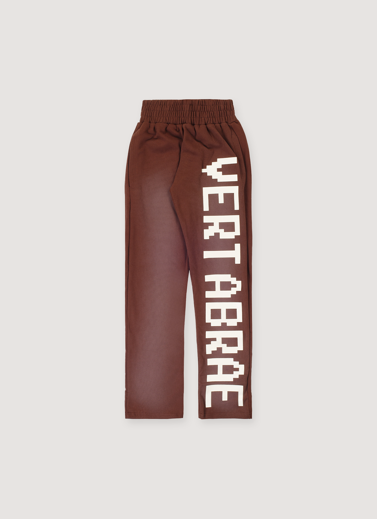 Vertabrae Logo Sweatpants Brown