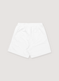 Balenciaga Logo Embroidered Wide Leg Sweatshorts White Balenciaga Logo Embroidered Wide Leg Sweatshorts White - Image 2 | Authenticated at Pieces Los Angeles