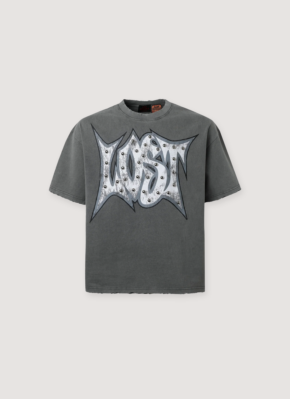 Lost Intricacy Lost Outline Tee Grey