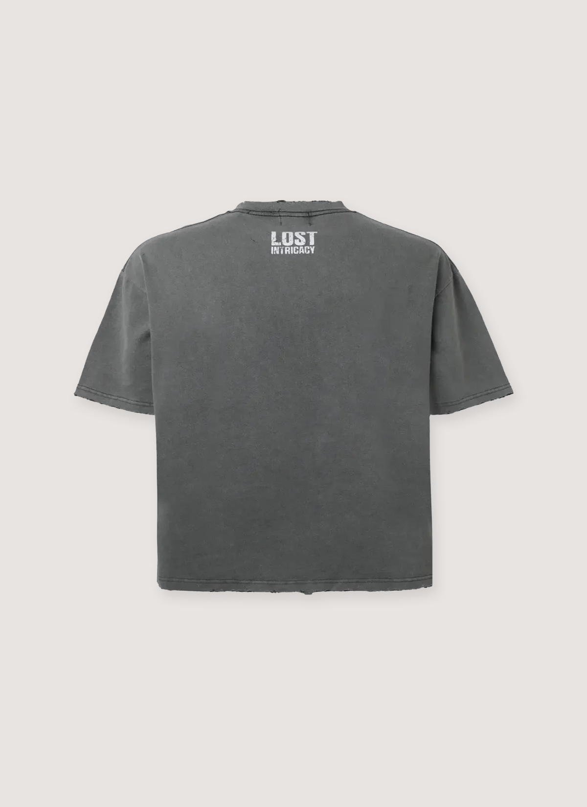 Lost Intricacy Lost Outline Tee Grey Lost Intricacy Lost Outline Tee Grey - Image 2 | Authenticated at Pieces Los Angeles