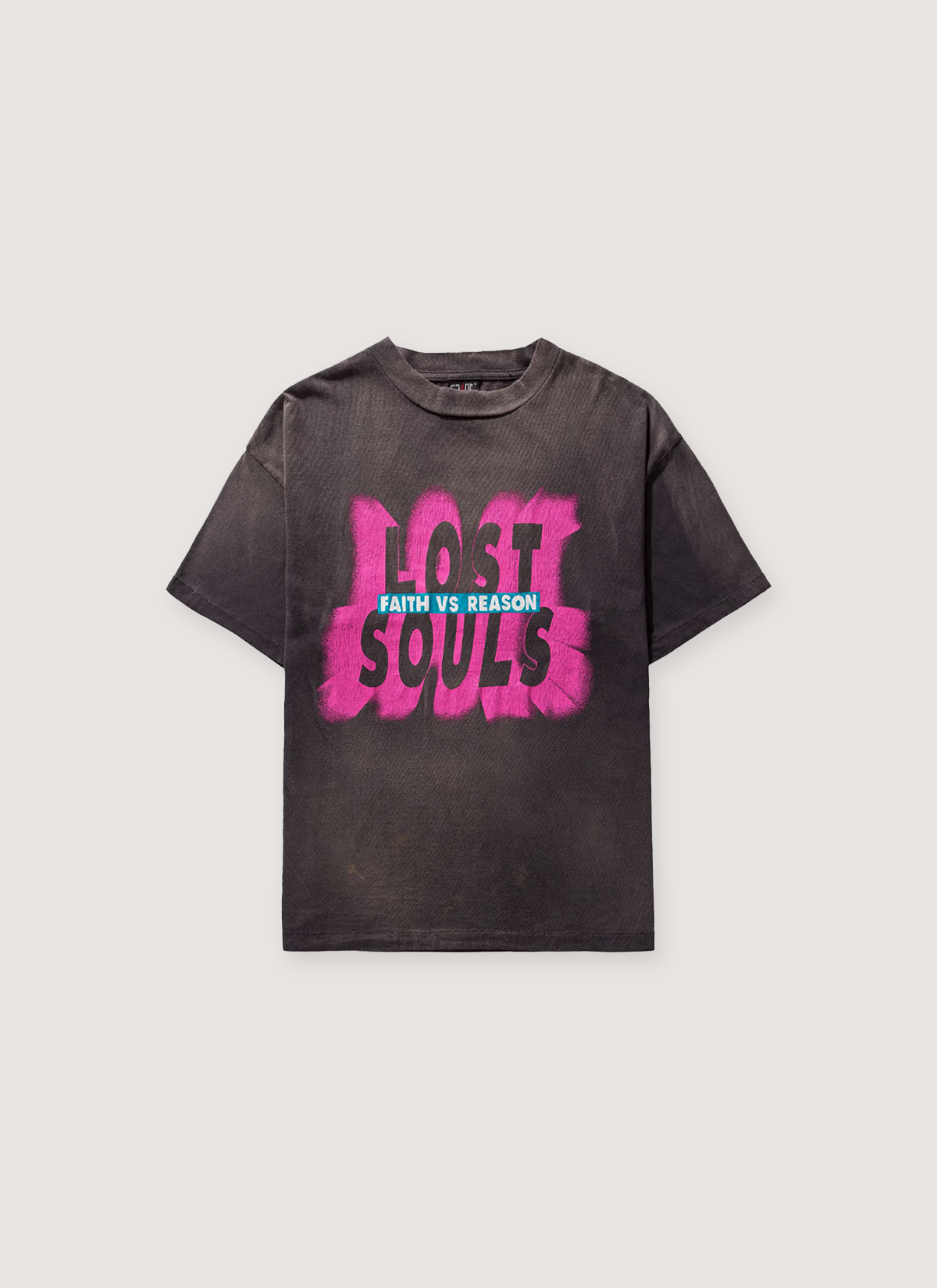Saint Michael Lost Souls Tee Vintage Black