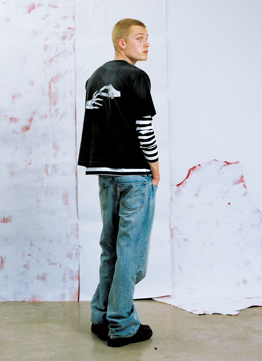 Pieces 4-EVER Tee Vintage Black