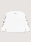 Chrome Hearts Love Neck Logo Crewneck Sweater White Chrome Hearts Love Neck Logo Crewneck Sweater White - Image 1 | Authenticated at Pieces Los Angeles