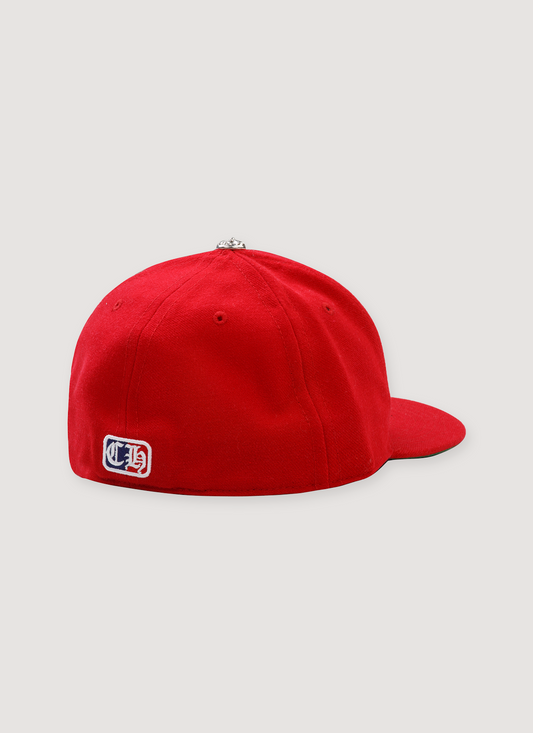 Chrome Hearts Love You Fitted Hat Red