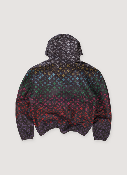 Louis Vuitton Monogram Flowers Gradient Windbreaker Black (Pre-Owned)