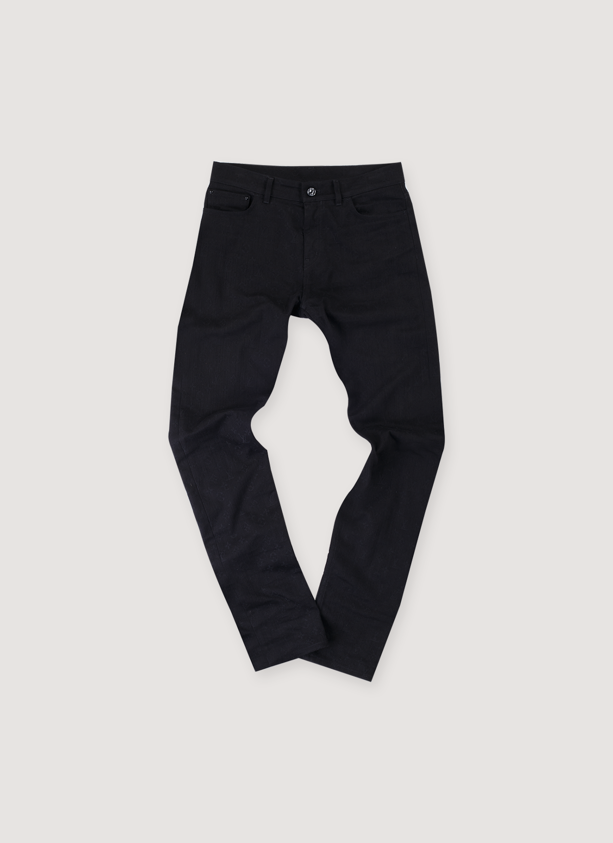 Louis Vuitton Black Monogram Jeans (Pre-Owned)