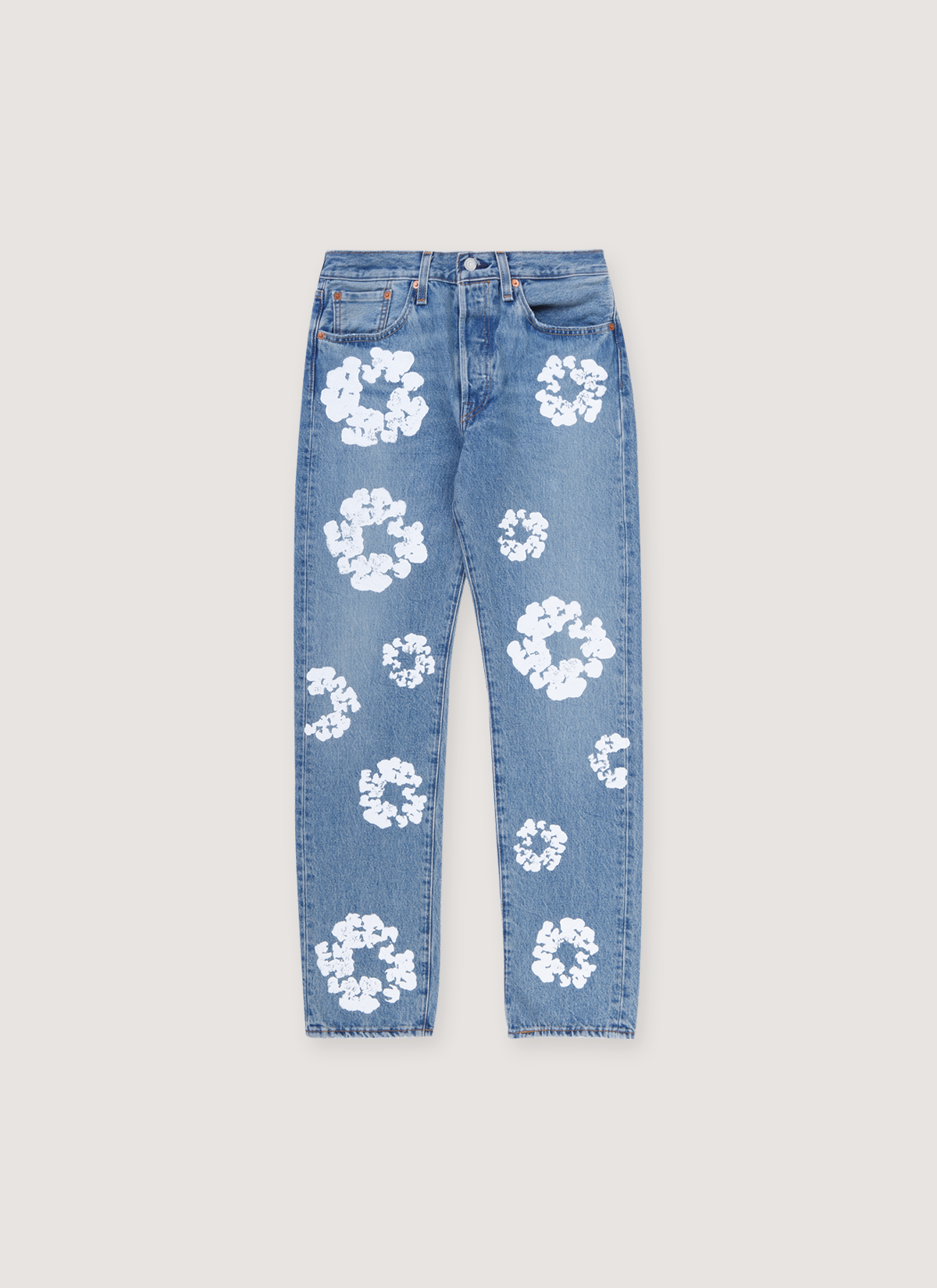 Denim Tears Cotton Wreath Jeans Light Wash