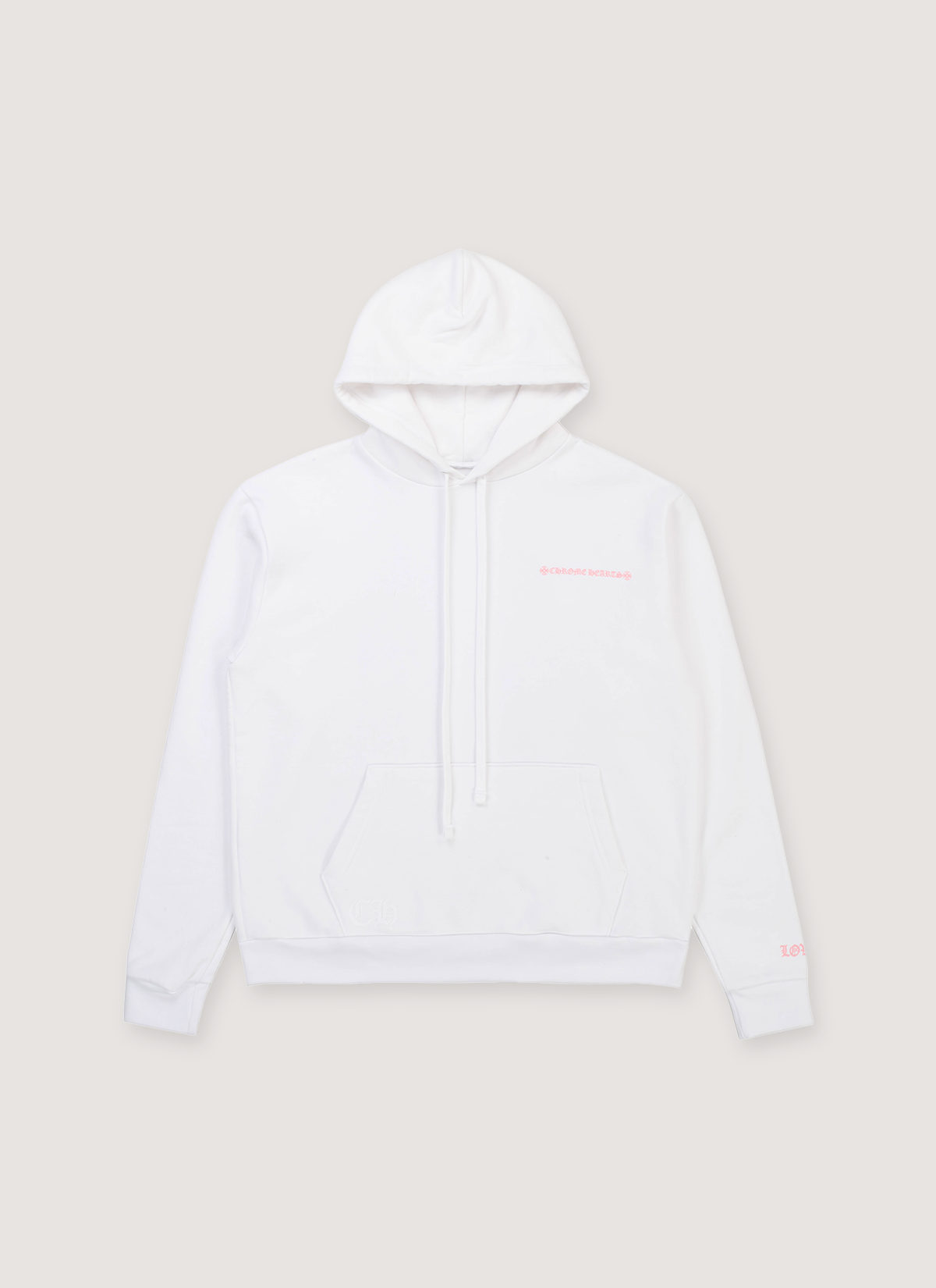 Chrome Hearts Laurie Lynn Stark Signature Stamp Sweatshirt White