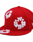 Denim Tears New Era Cotton Wreath 59/50 Red