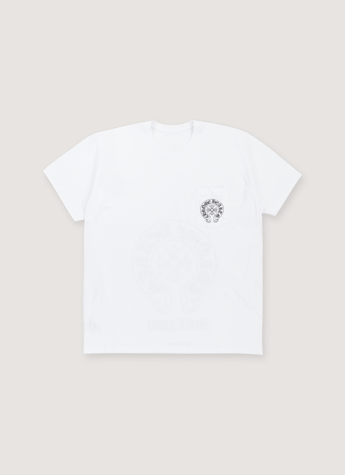 Chrome Hearts Malibu Horseshoe Tee White Chrome Hearts Malibu Horseshoe Tee White - Image 1 | Authenticated at Pieces Los Angeles